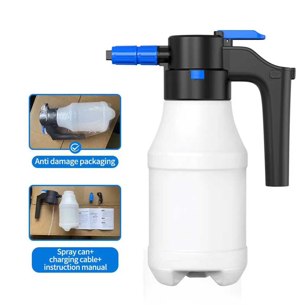 Electric Foam Sprayer Rechargeable Car Washing Irrigation Cleaner Cleaning Tools