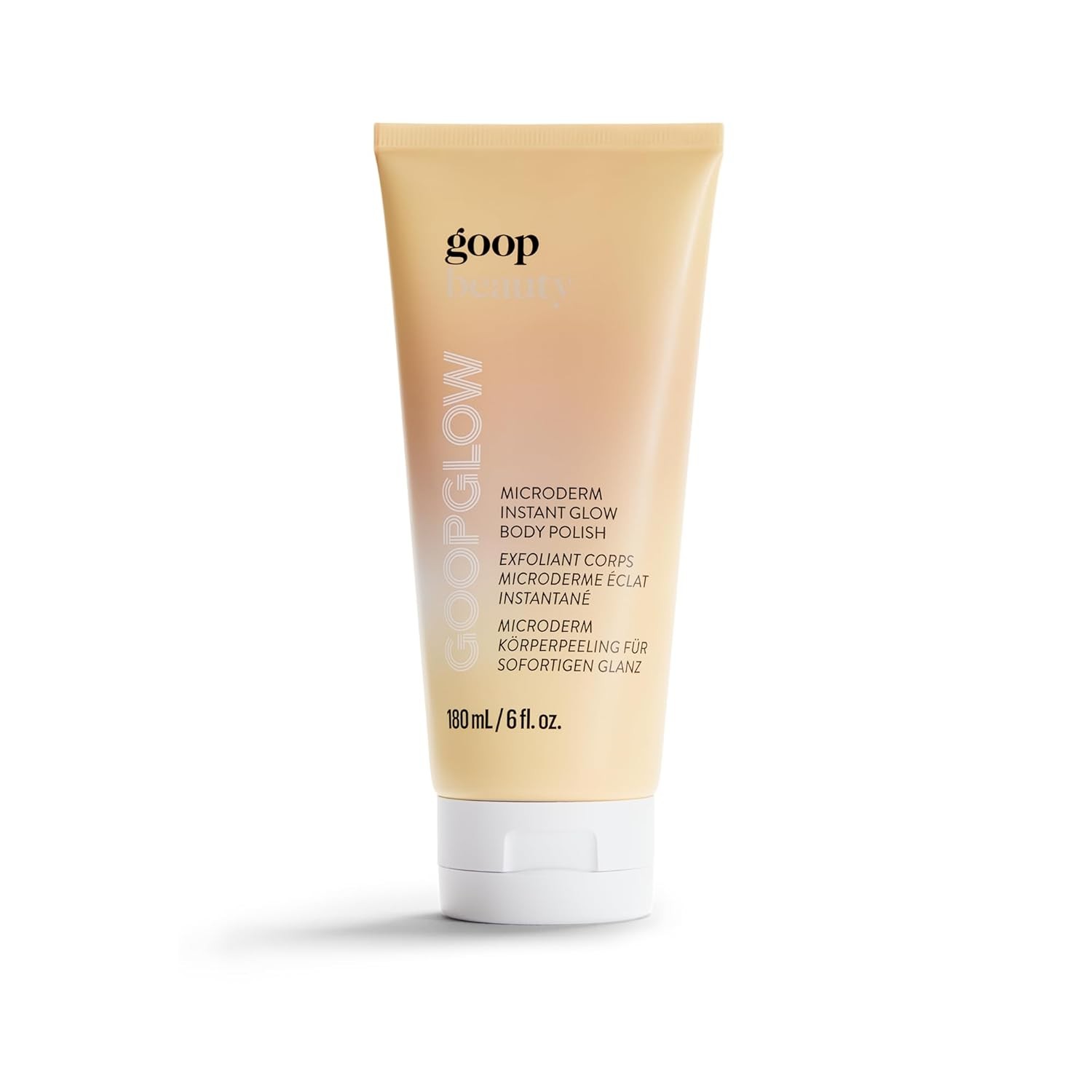 goop Beauty Microderm Body Polish | Exfoliating Scrub & Foaming Cleanser for G
