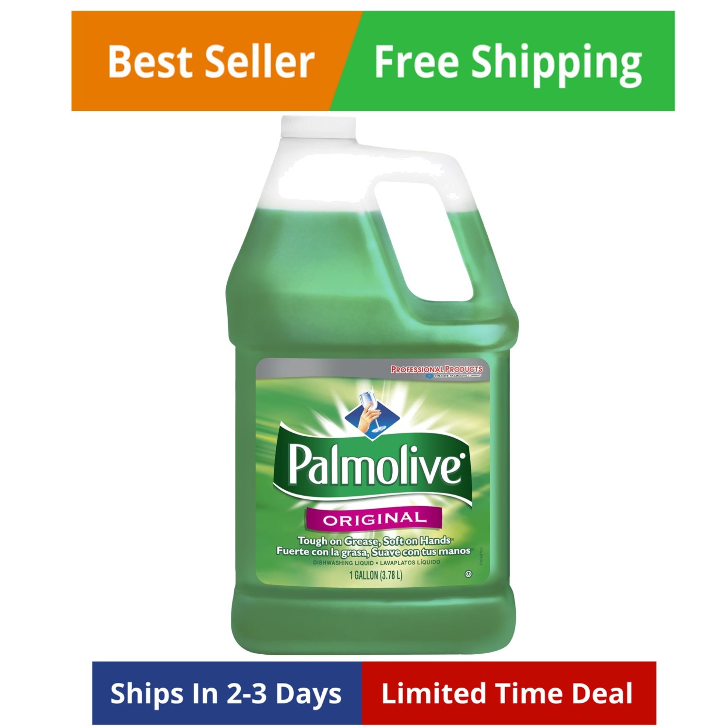 Dishwashing Liquid, 1 Gal