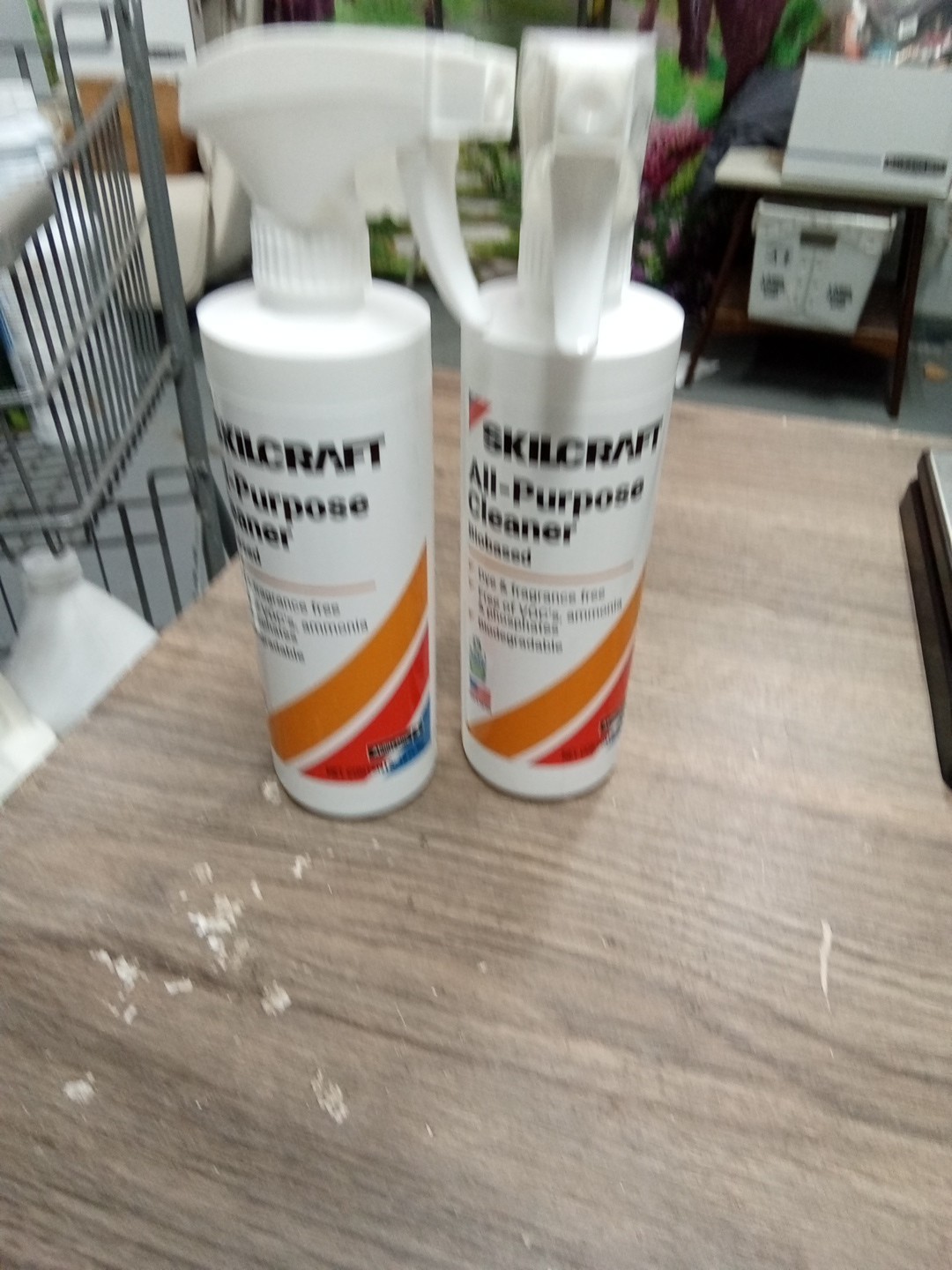 2 Pkg SKILCRAFT All Purpose Cleaner Biobased 16 oz Spray 500 Dt