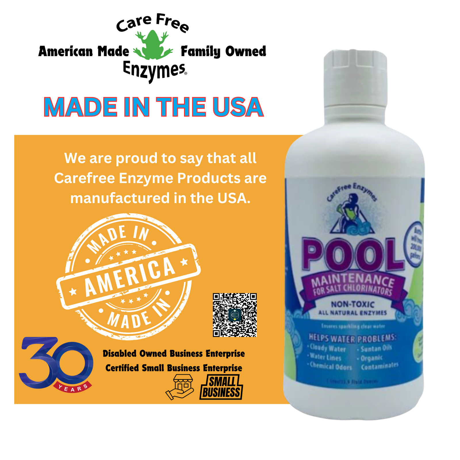 Weekly Enzyme Treatment for Salt Water Pools | Protects Salt Cell | Pool Mainten