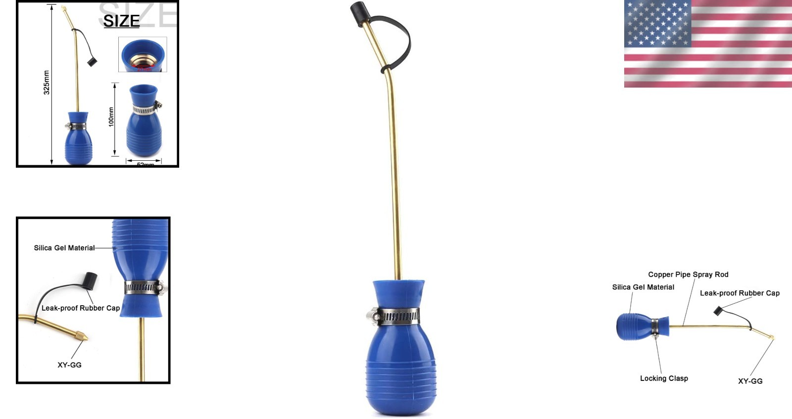 Compact Bug Sprayer with Long Copper Tube – Sustainable Pest Management Solution