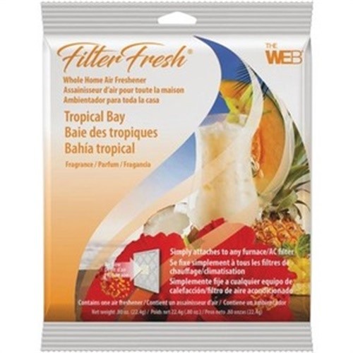 Web FilterFresh Tropical Bay Scent Air Freshener 0.8 oz Gel