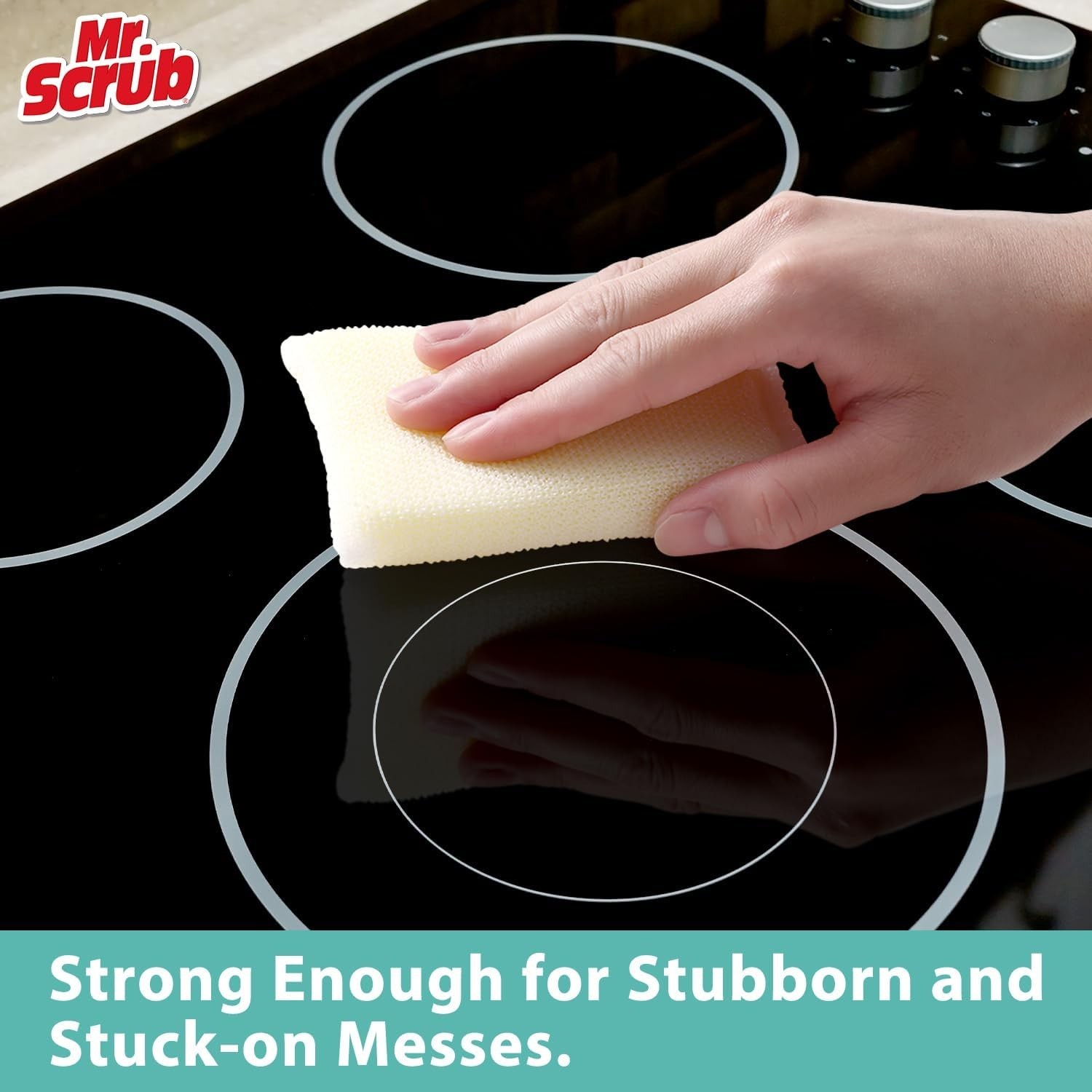 12 Non-Scratch Foam Sponges for Kitchen and Bathroom – Cleaning Solution