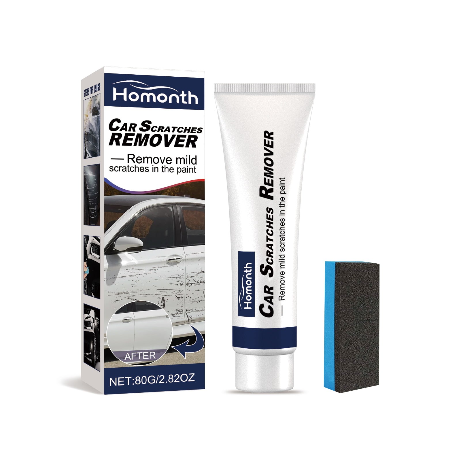 Abrasive Paint Shining Wax – Automotive Scratch Care Removing Marks 🚗