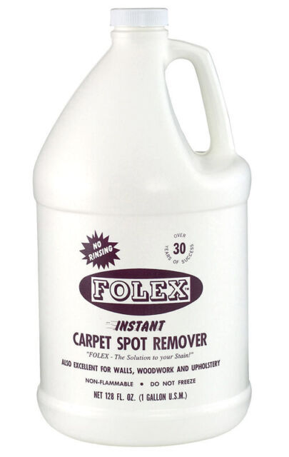 Folex Carpet Cleaner Spot Stain Remover 1 Gallon Bottle Instant Ready to Use New