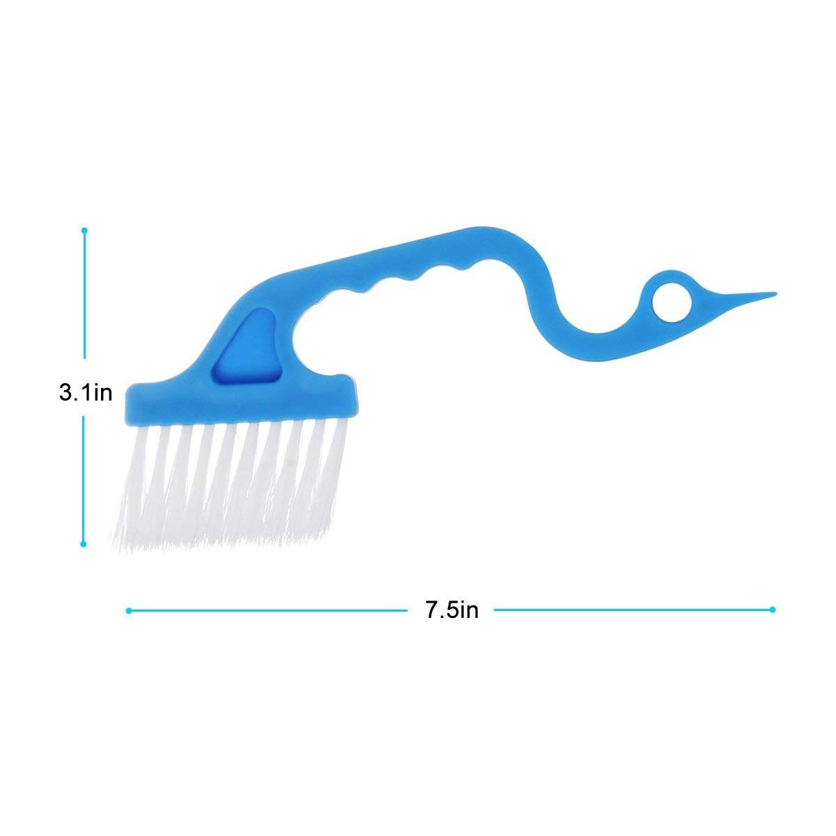 The 2 In 1 Window And Sliding Door Track Cleaning Brushes