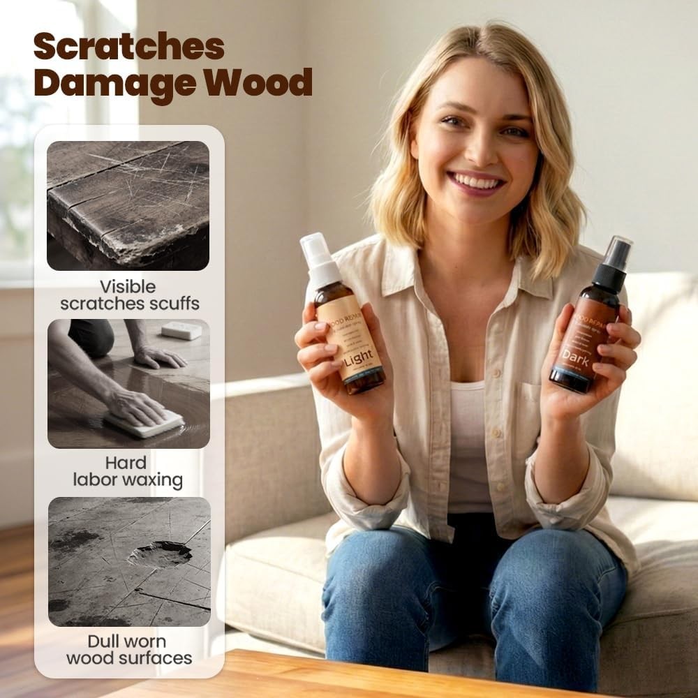 Wood Floor Scratch Repair Kit for Hardwood Laminate Furniture Repair