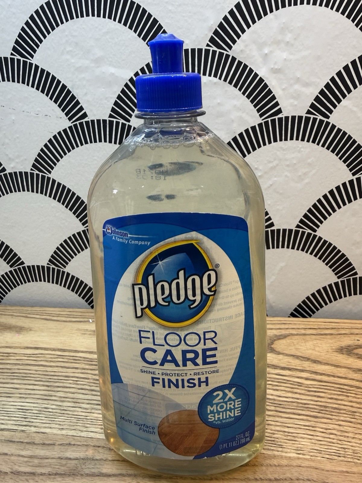 PLEDGE Floor Care Shine Protect Restore Multi Surface Finish 27 oz Discontinued