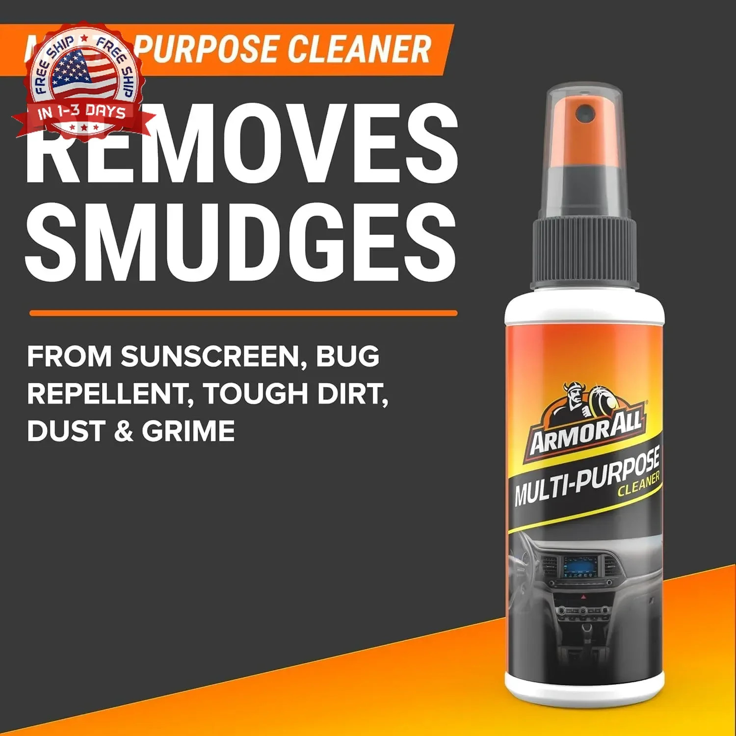 Car Wash and Interior Cleaner Kit by Armor All, Includes Towel, Tire Foam, Glass