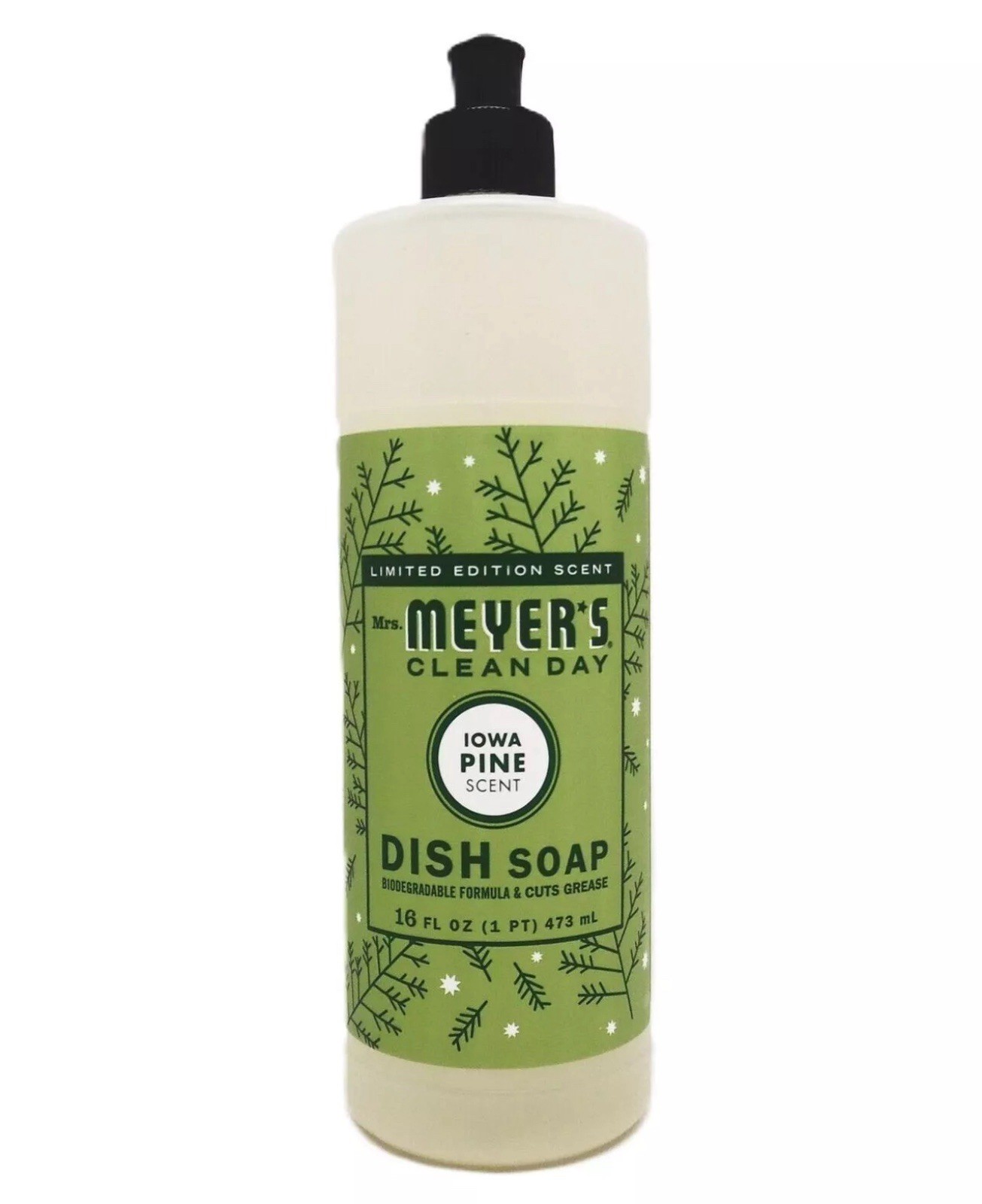 Mrs Meyers Clean Day Dish Soap Liquid Iowa Pine – 16 oz
