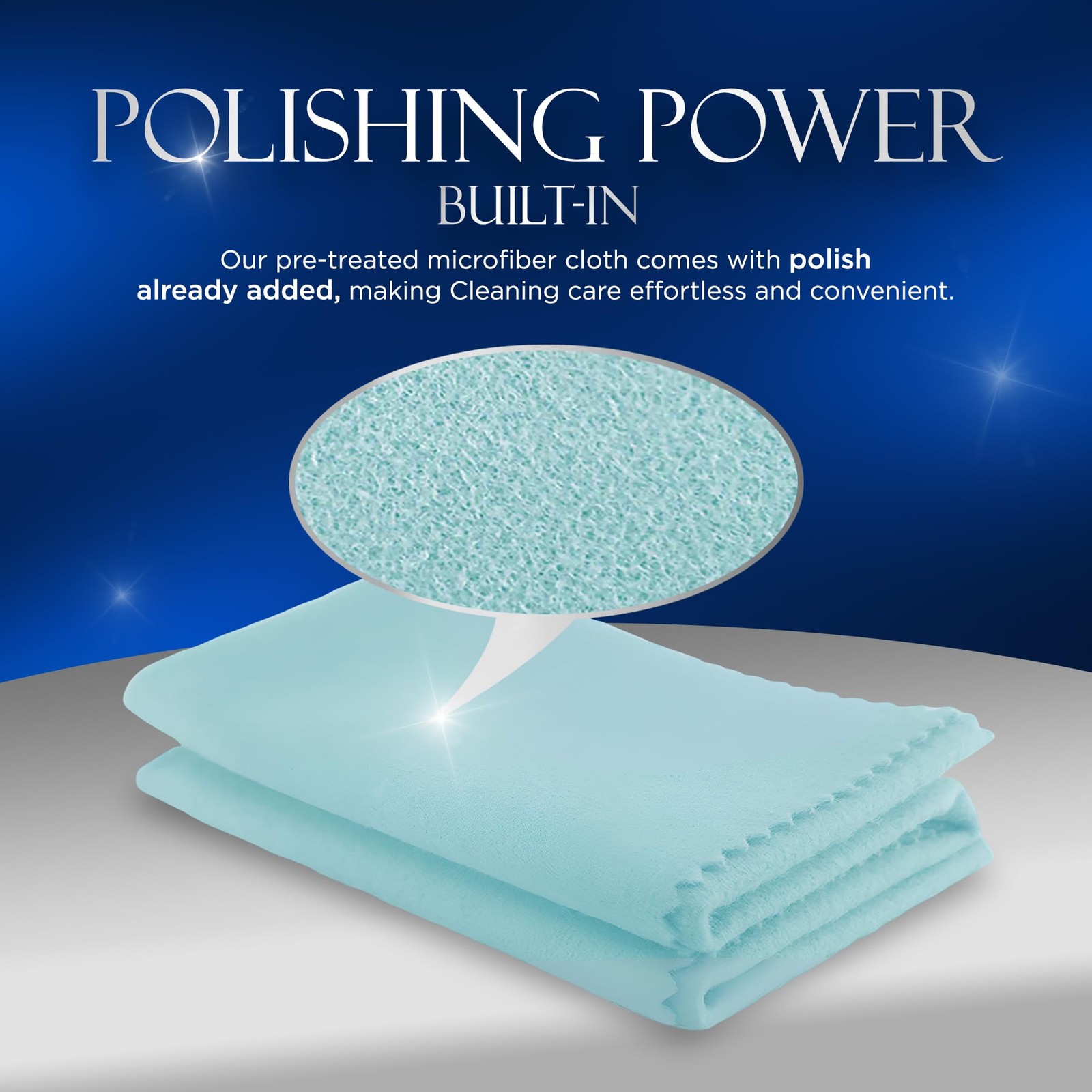 Blitz Silver Care Polishing Cloth 1 Count (Pack of 1), Blue