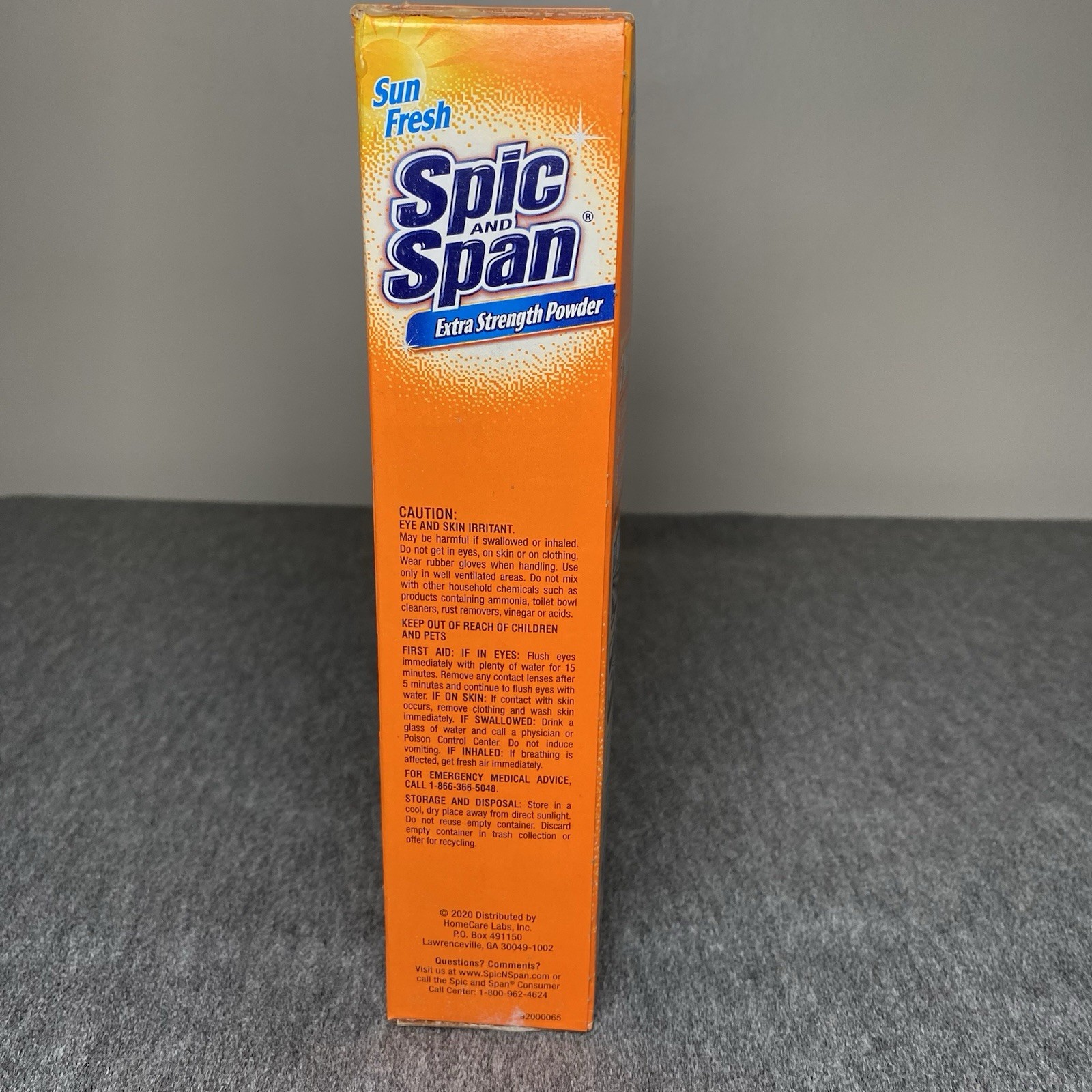 NEW Spic and Span Extra Strength Powder Sun Fresh 1 Box 27 oz