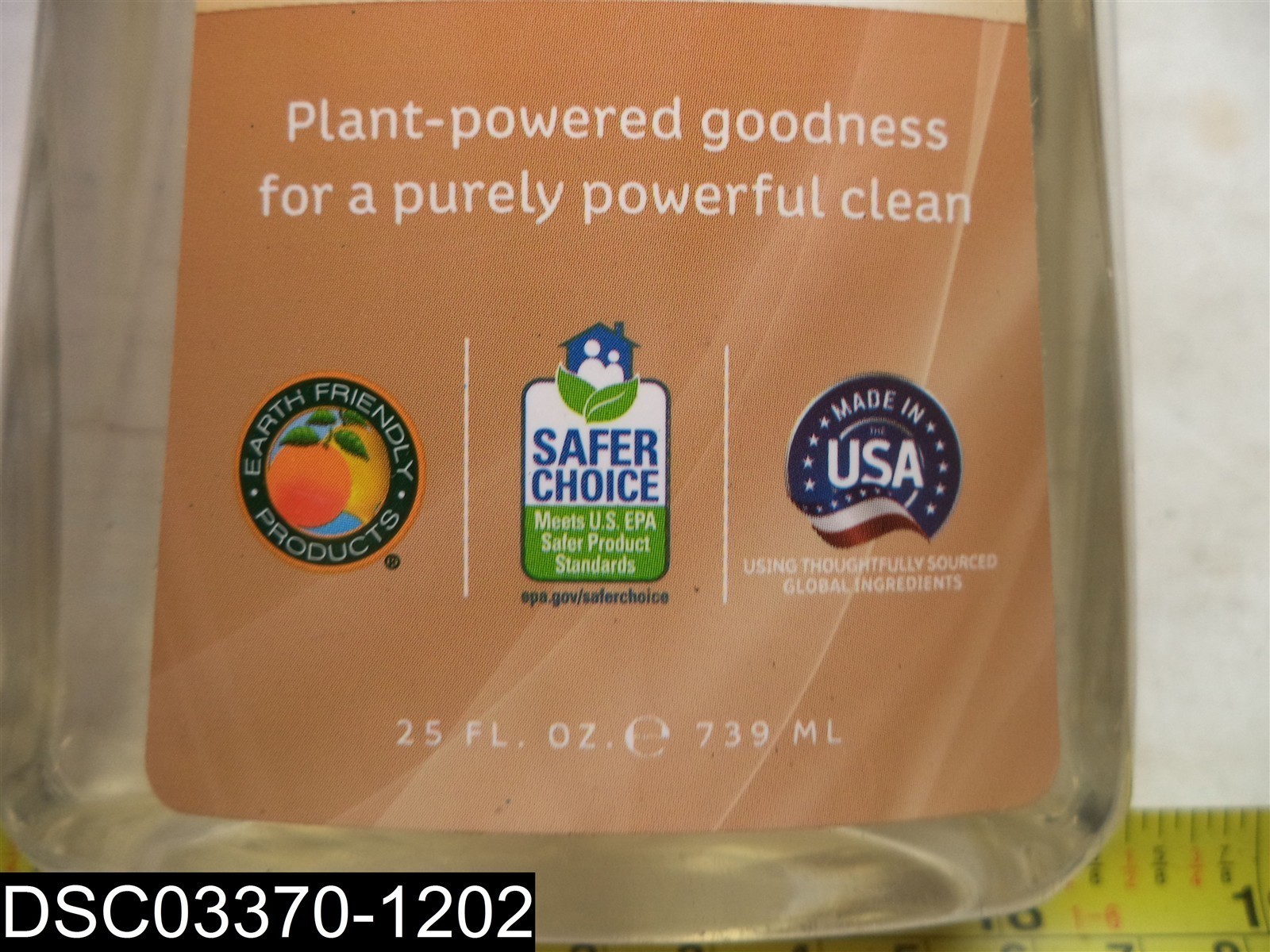 Qty=25oz. Ecos Earth FriendlyAlmond Dishmate Dish Soap 749174097002