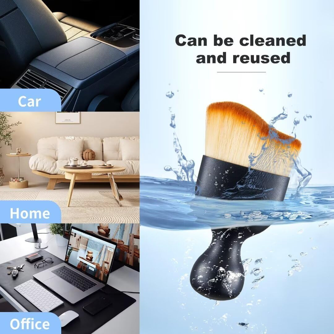 Car Interior and Exterior Soft Bristles Detail Dust Brush Interior Dusting Brush