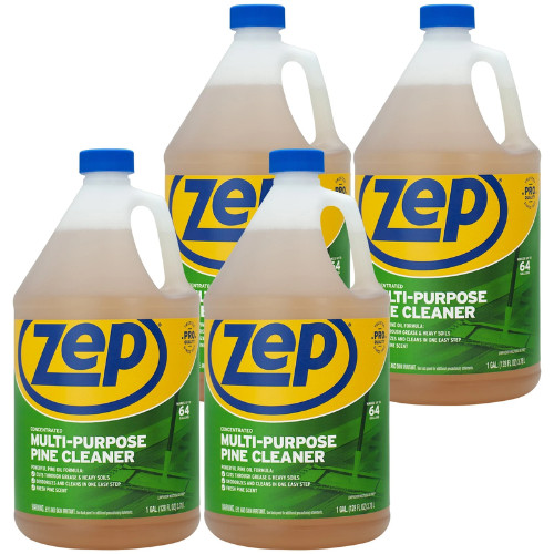 Zep Concentrated Multi-Purpose Pine Cleaner – 128 oz (Case of 4)- ZUMPP128
