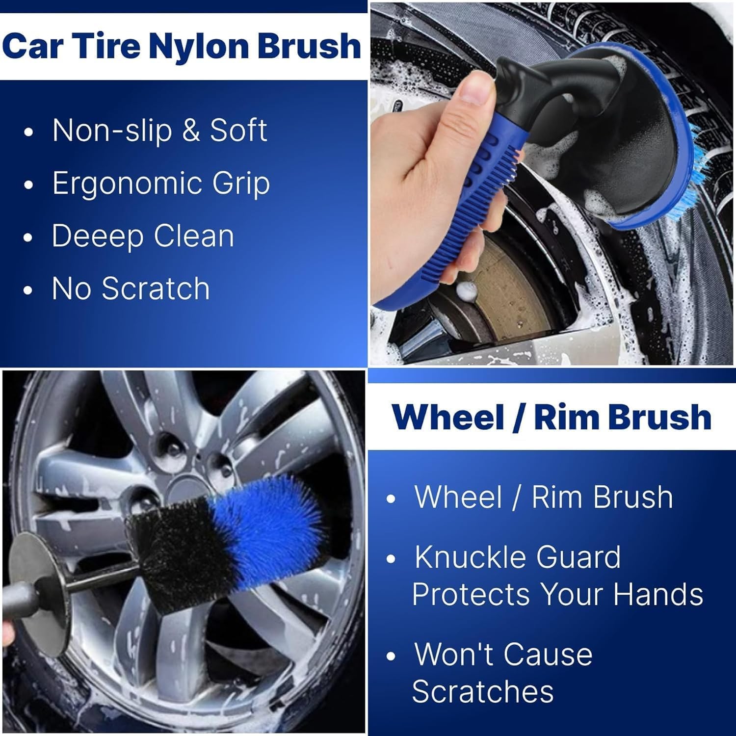 30 PCS Car Detailing Kit – Car Cleaning Wash Brush Set, Auto Interior Detaili…