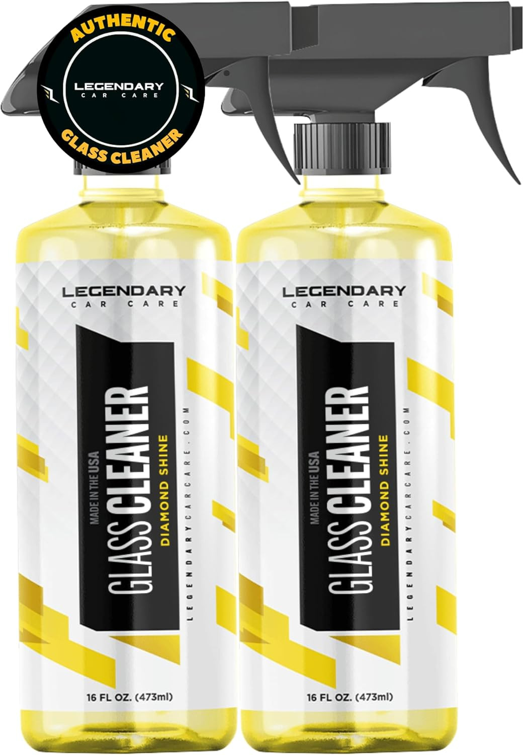 Legendary Glass Cleaner 16Oz (2 Pack) – Auto Window Cleaner Spray for Car Window