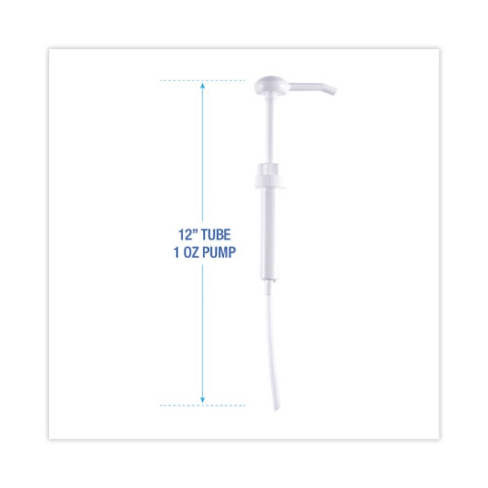 Boardwalk 00417EA 12″ Tube 1 oz. Siphon Pump for 1 gal Bottles – White New