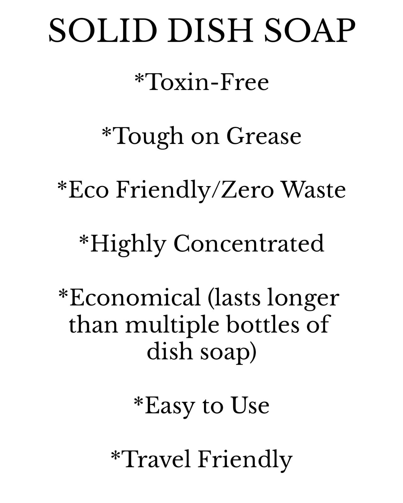 Solid Dish Soap & Scrub Brush All Natural*LEMON* Porter Family Farm Organics 4oz