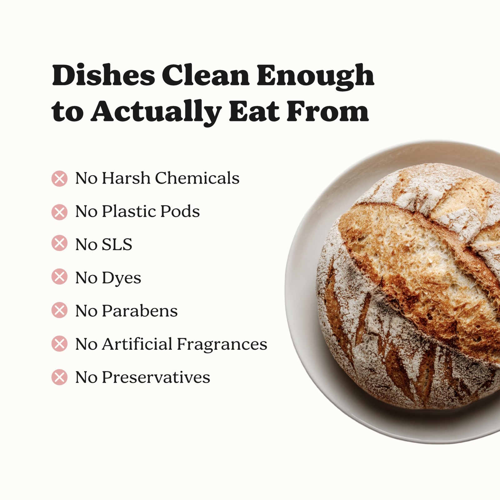 Dishwasher Detergent – Cleaner Ingredients, Fragrance Free – Ultra Concentrat…
