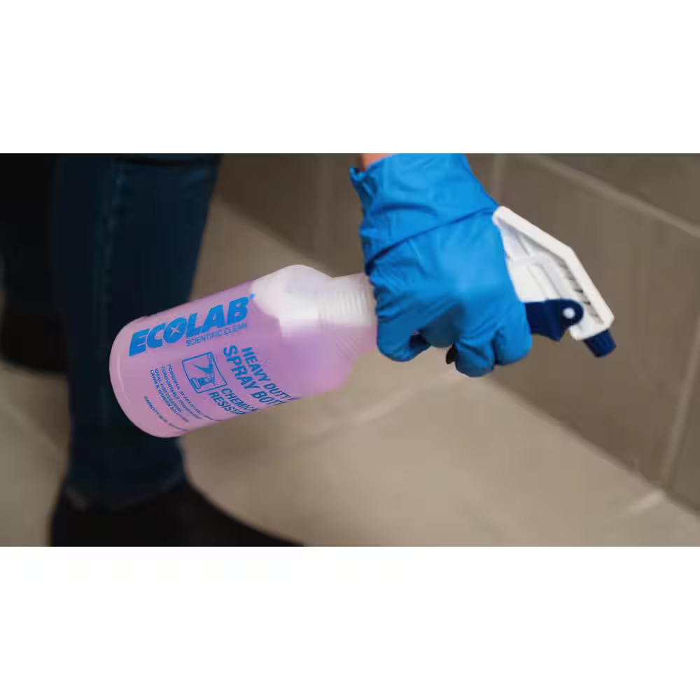 ECOLAB 32 oz. Heavy-Duty Pro Spray Bottle (4-Pack)