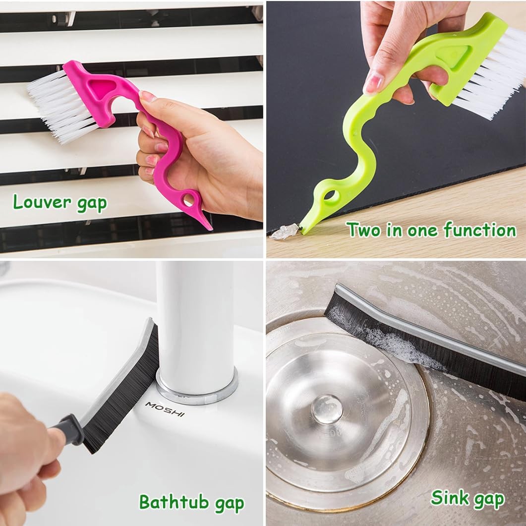 26Pcs Small Cleaning Brush,Crevice Cleaning Brushes Small Spaces,Gap Cleaning…