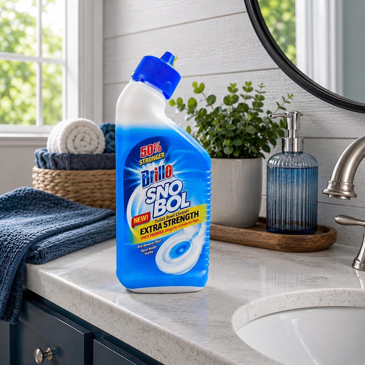 Extra Strength Toilet Bowl Cleaner 24 fl oz Removes Stains & Lime Scale