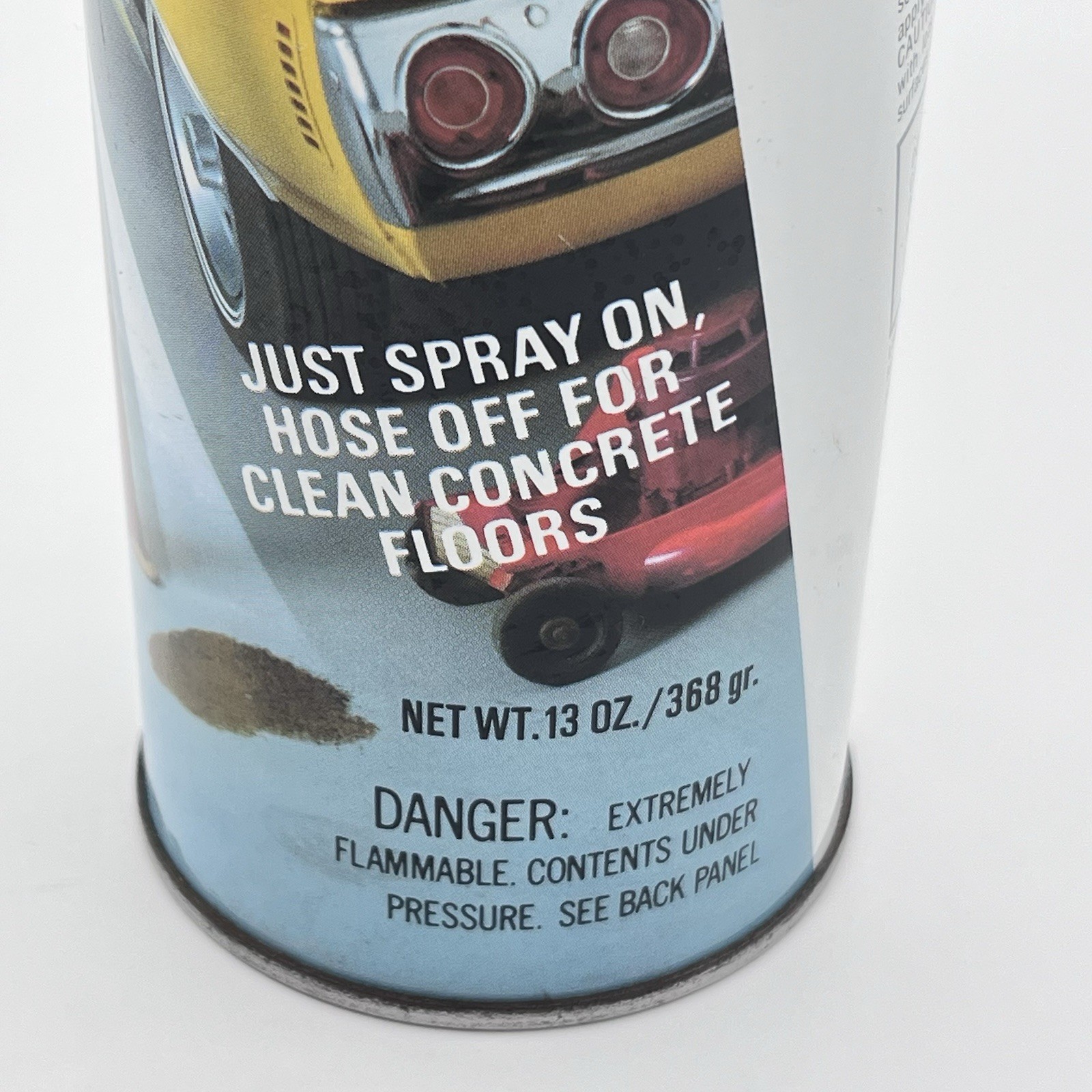 Vtg Garage Magic Spray Cleaner Degreaser 100% Full 70’s Advertising Movie Prop