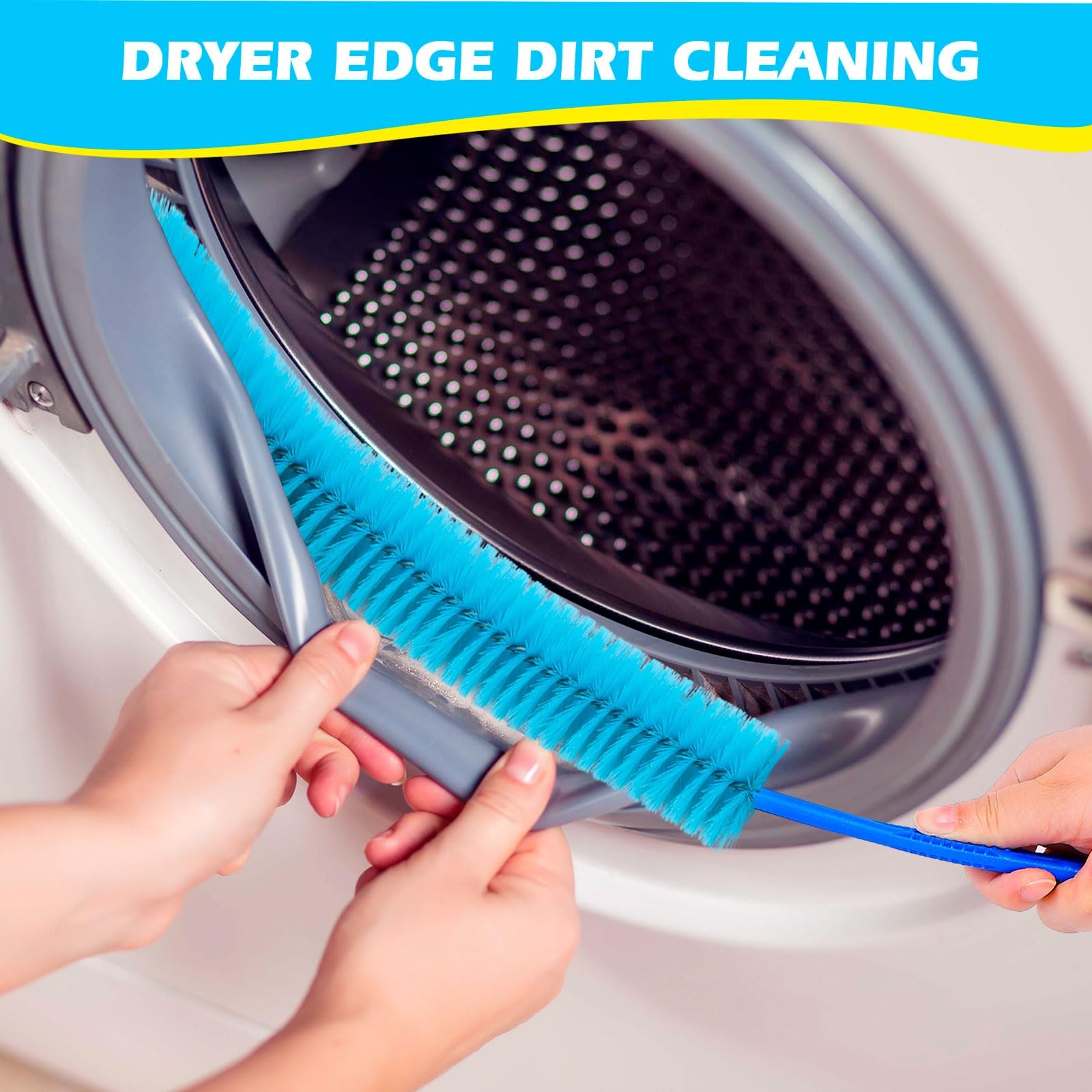 Dryer Vent Cleaner Kit,Dryer lint Brush 3Pack Home Improvement Essential Clea