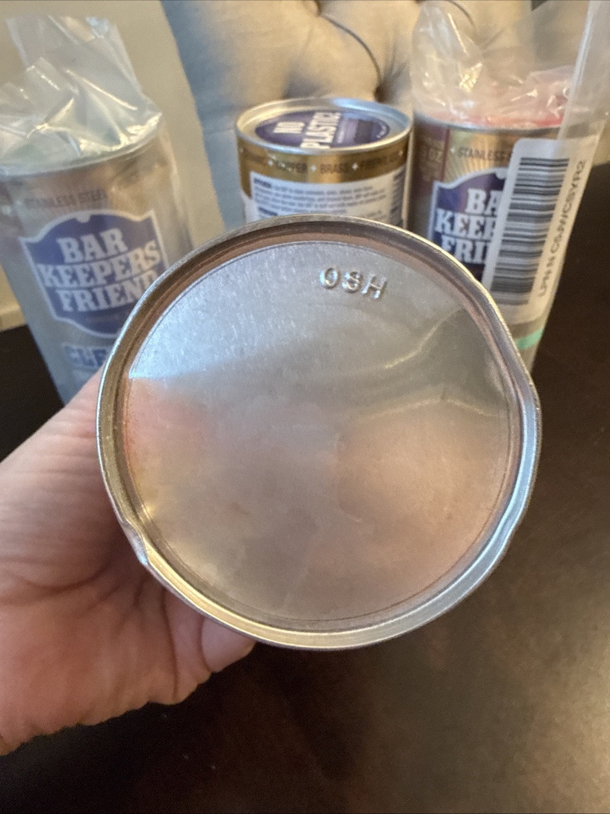 Lot of 4: Bar Keepers Friend Cleanser 15 oz / 425 g