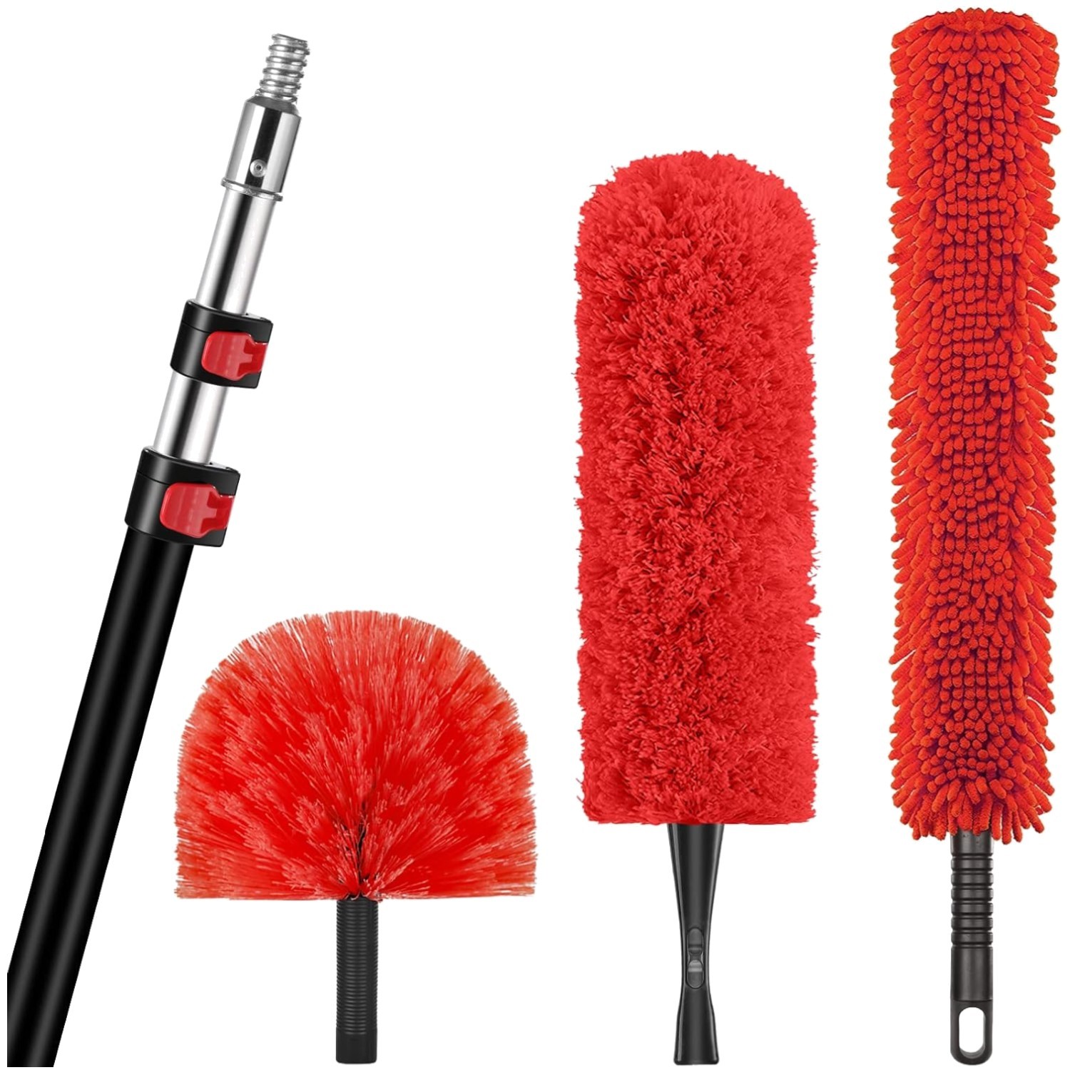 High Dusting Kit with Telescopic Pole