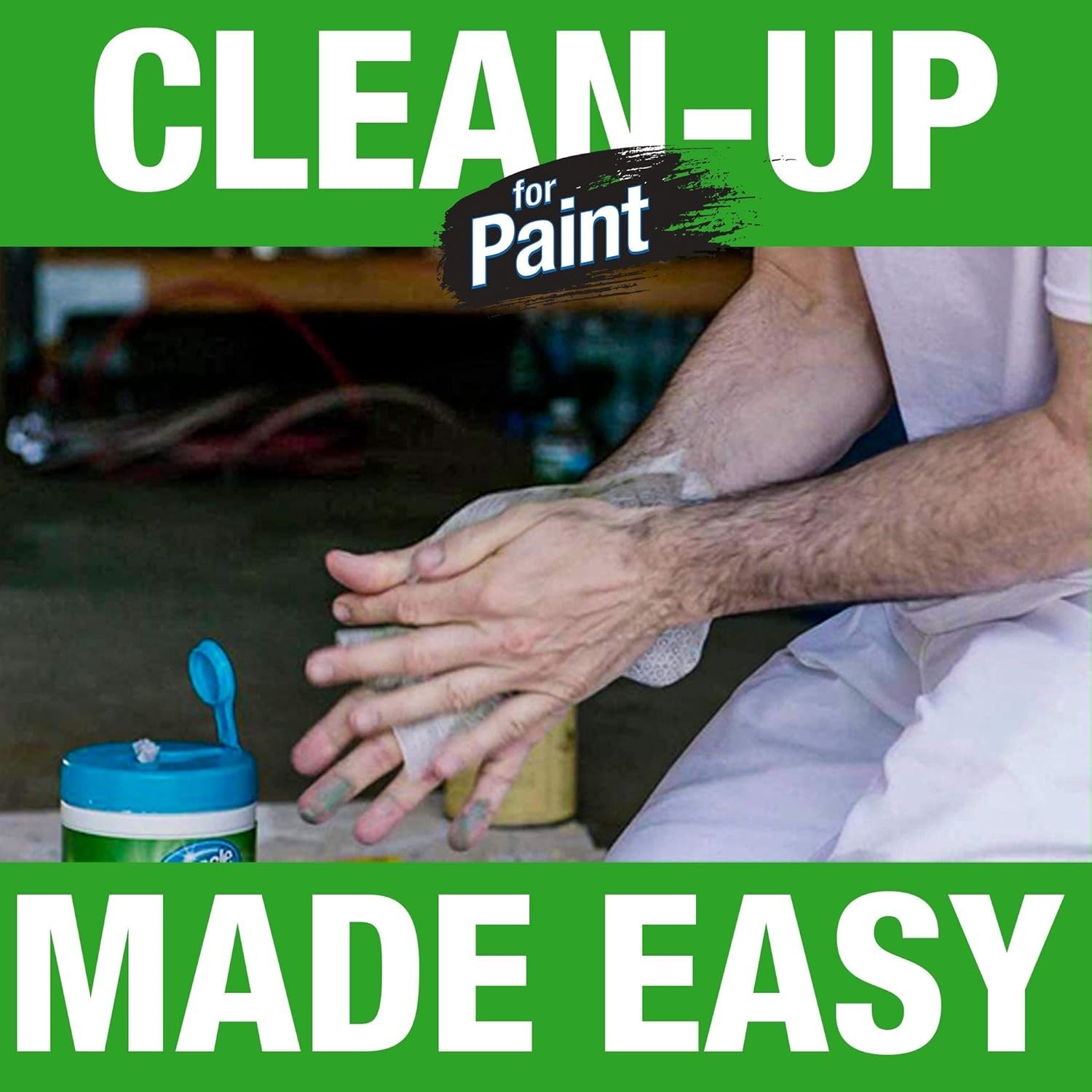 All-Purpose Miraclewipes: 60 Count for Tough Paint & Grime Removal – USA Made