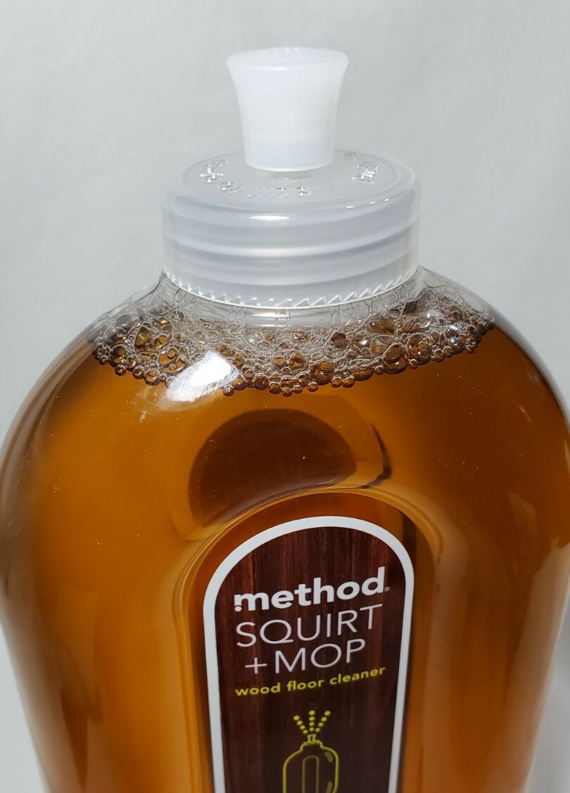 Method Squirt + Mop Wood Floor Cleaner~ALMOND~Non-Toxic~25 oz