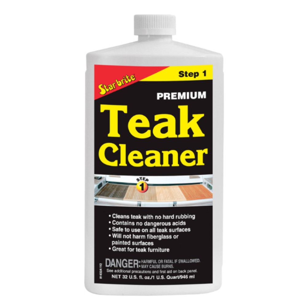 Star Brite 81432 32 oz. Liquid Teak Cleaner 2.25 L x 4.5 W in.