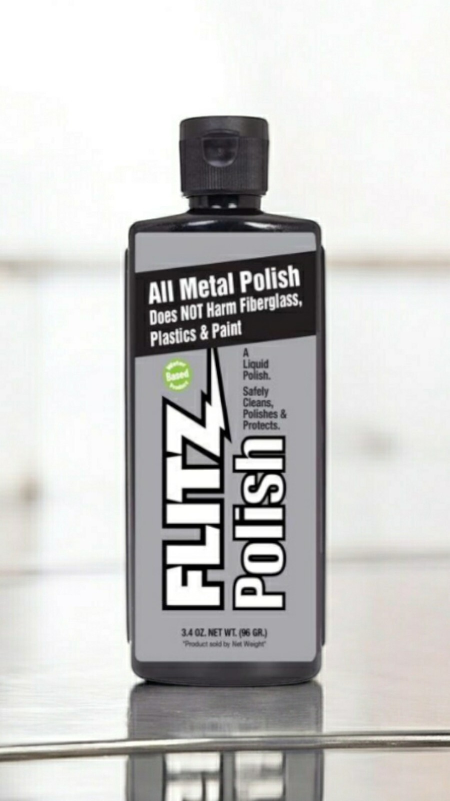 Flitz Multi-Purpose Polish and Cleaner Liquid for Metal Plastic Fiberglass…