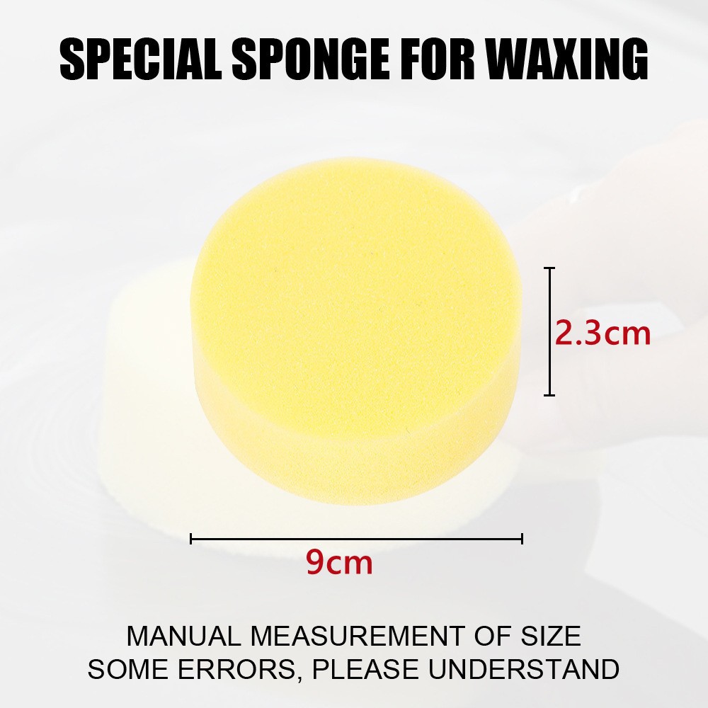 Beeswax Furniture Polish – Natural Wood Conditioner & Restorer with Sponges