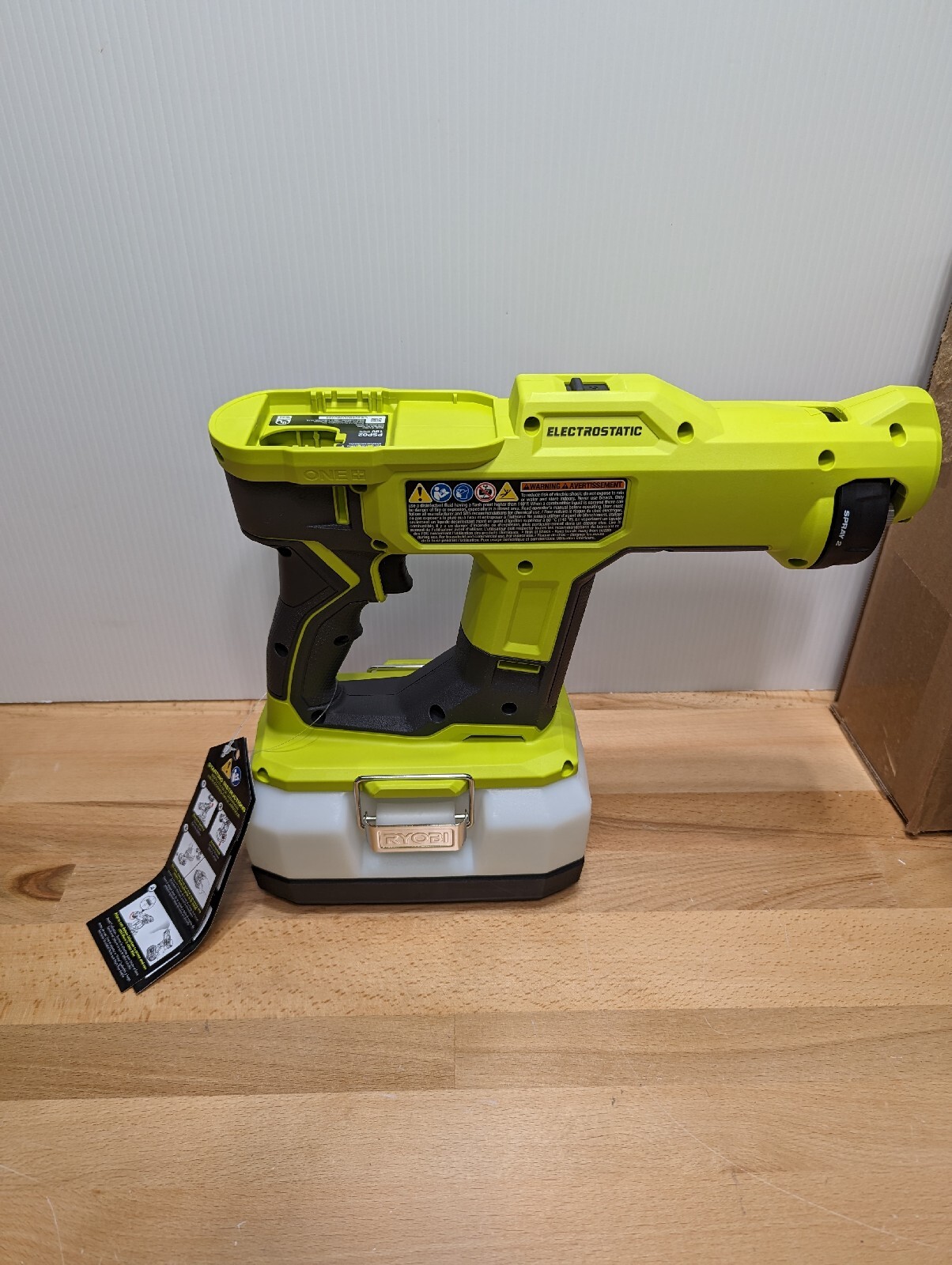 PSP02B RYOBI ONE+ 18V Cordless Handheld Electrostatic Sprayer & 2 Tanks A95102