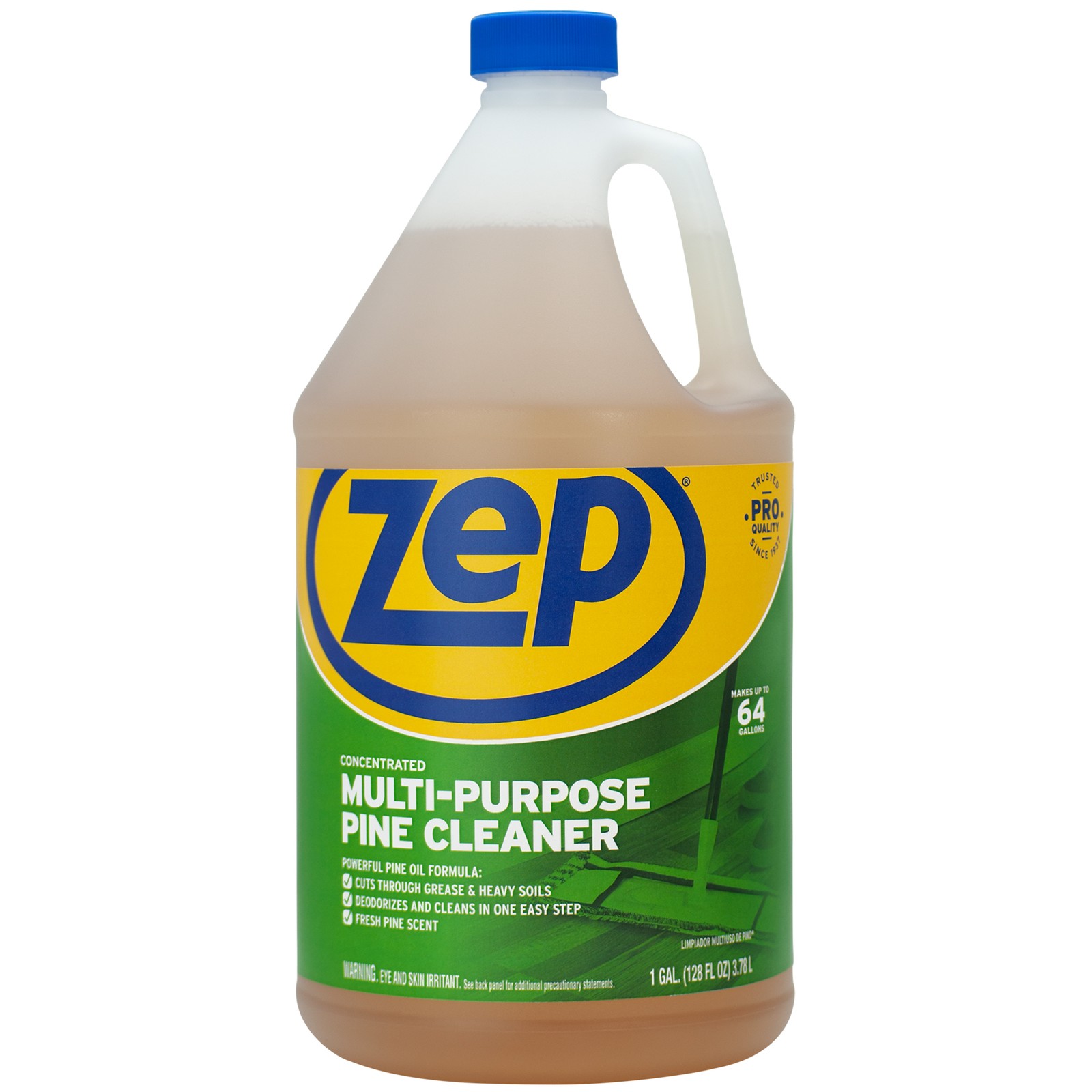Zep Concentrated Multi-Purpose Pine Cleaner – 128 oz (Pack of 2) ZUMPP128 –