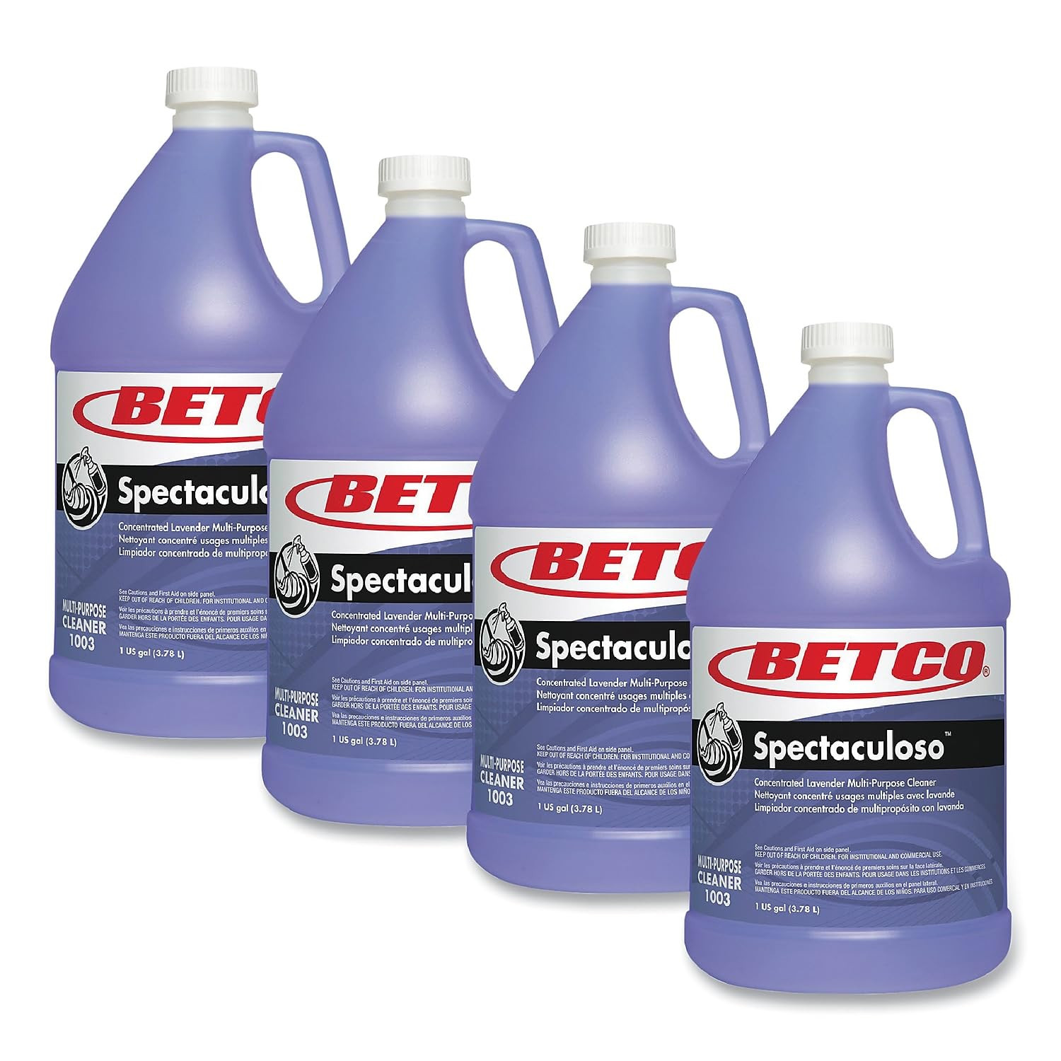 ® Spectaculoso Lavender Multipurpose Cleaner, Floral Scent, 128 Oz Bottle, Purpl