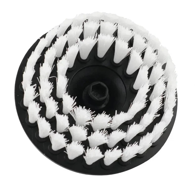 Drill Brush Power Scrubber Set 2–5in Nylon Cleaning Brushes for Bathroom Kitchen