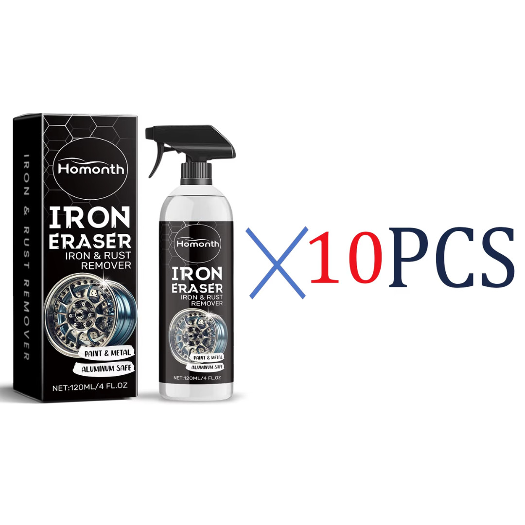 Iron Eraser Rust Remover Spray, Car Wheel Paint Brake Dust Fast Cleaner 120ML US