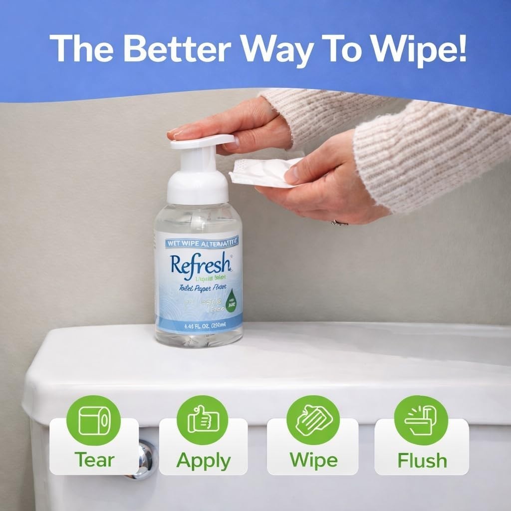 Sensitive Skin Toilet Paper Foam – Free Formula Alcohol, Fragrance & Paraben …