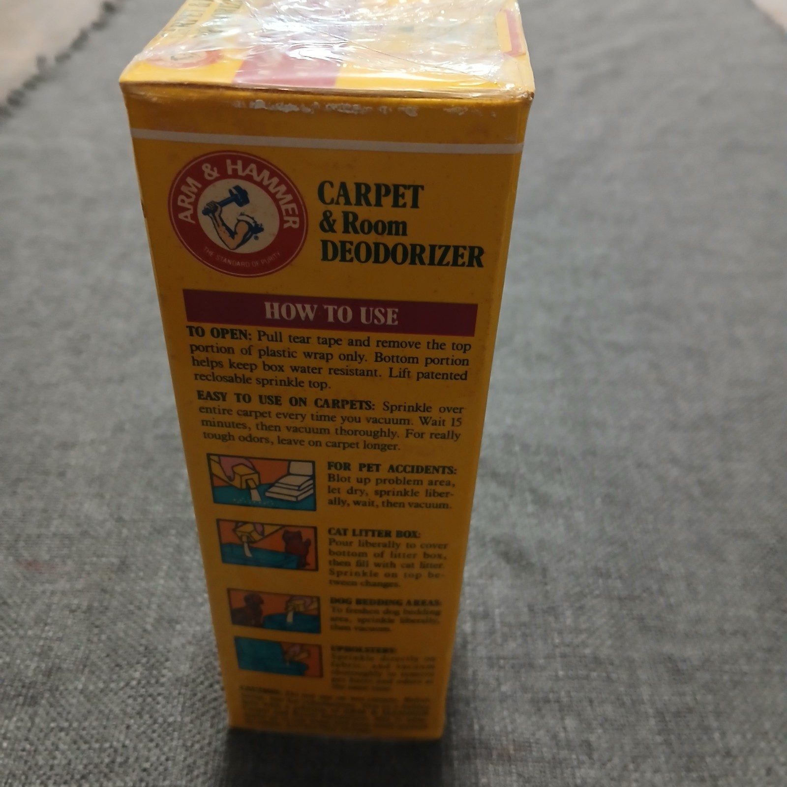 Vintage 1992 Arm & Hammer Potpourri Fresh Carpet Deodorizer Country NOS 21 Oz