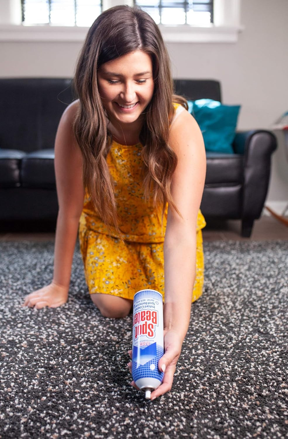 Instant Carpet Spot Remover for Fresh, Old & Stubborn Stains Such as Oil, Grease