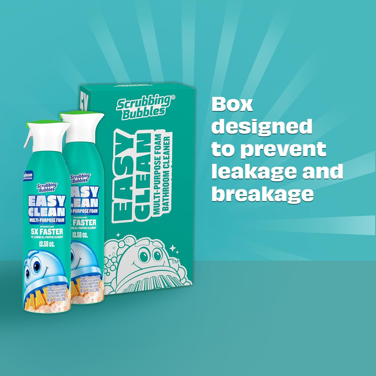 Scrubbing Bubbles Easy Clean Foaming Multipurpose Bathroom Cleaner, Continuous S