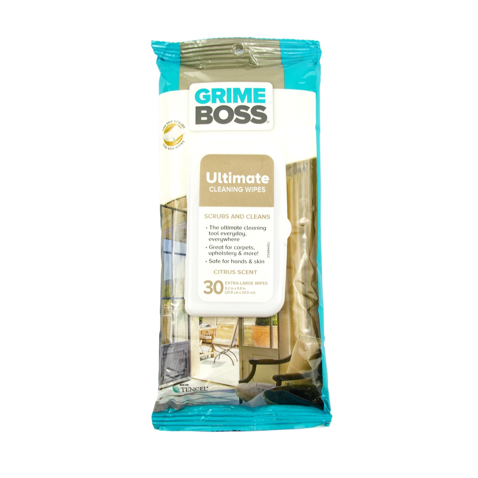 Grime Boss Ultimate Cleaning Wipes, 30 Extra Large Wipes