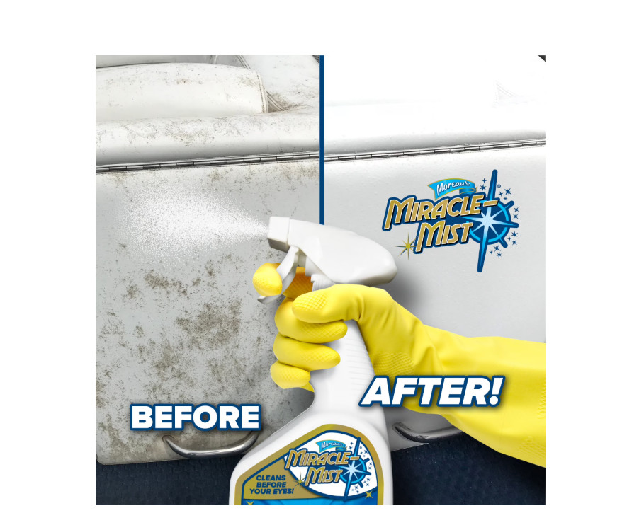 2 PACK Miraclemist Instant Mold andMildew Spray Remover for RV andBoat’S Exterio