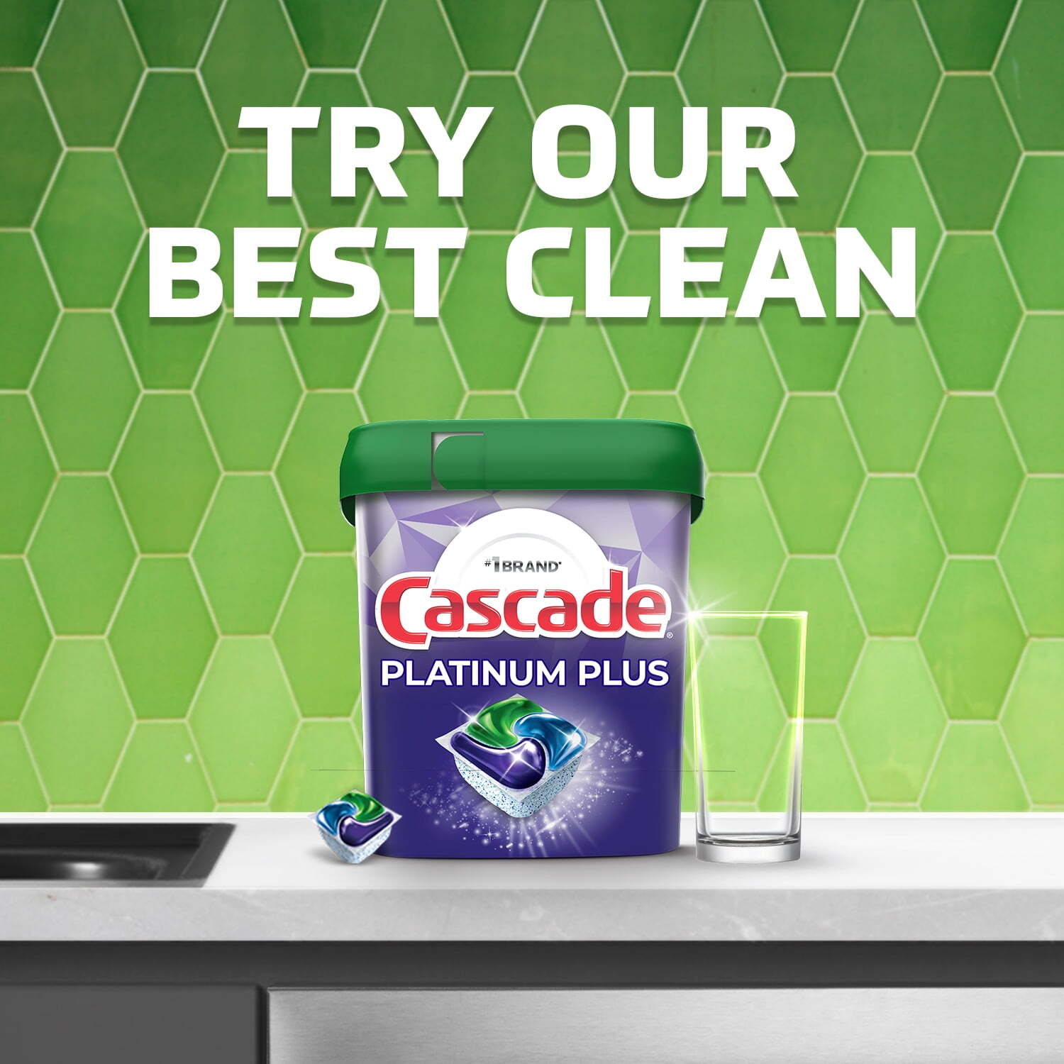 Cascade Complete Dishwasher-Pods ActionPacs Detergent Tabs Fresh Scent 78 Count