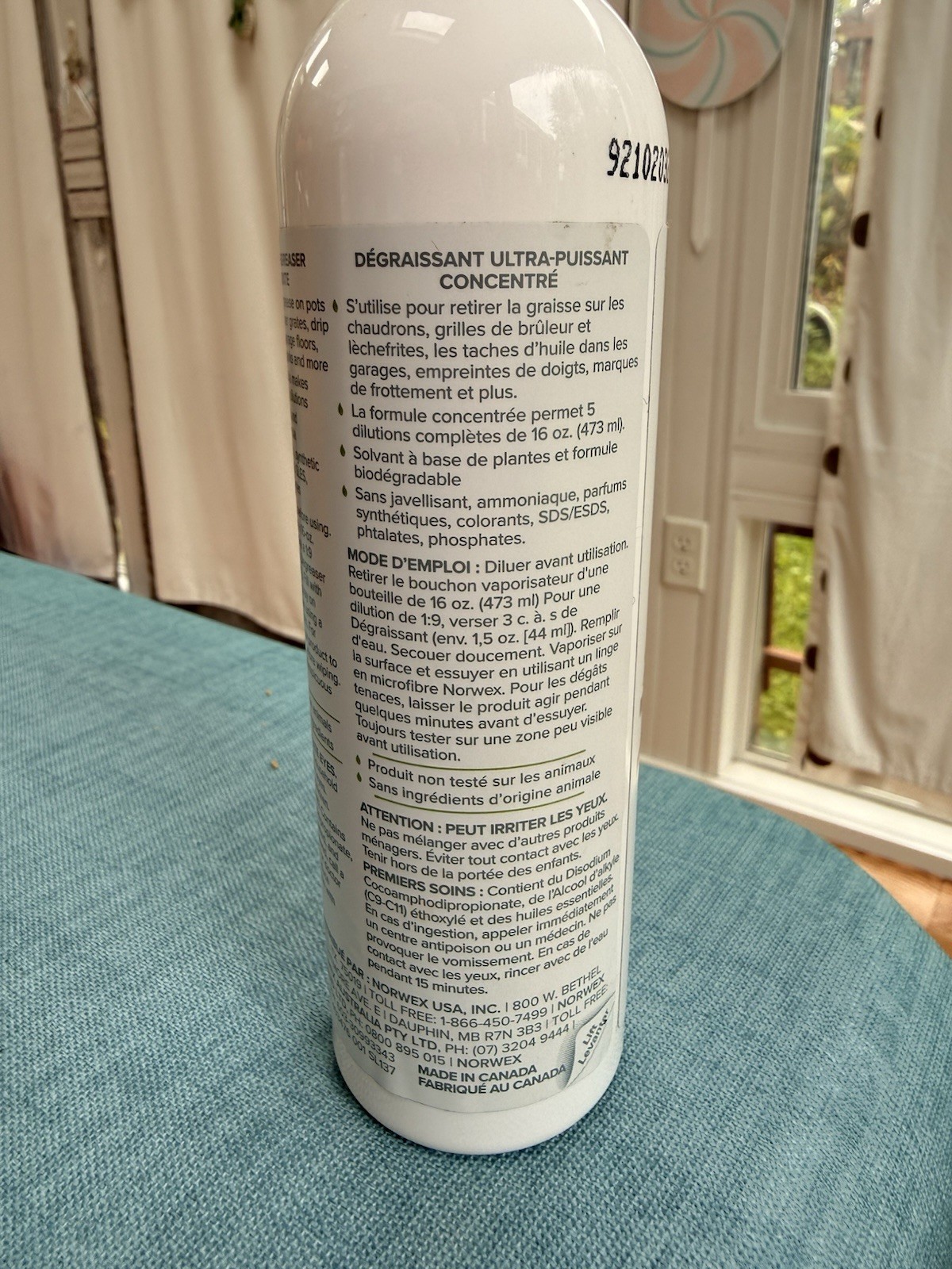 Norwex Heavy Duty Degreaser NEW 8 oz Concentrated Grease Remover Multi-Surface